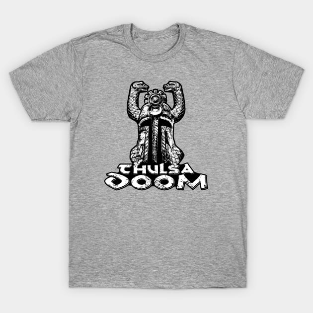 Helmet of Doom (Alt Print) T-Shirt by Miskatonic Designs